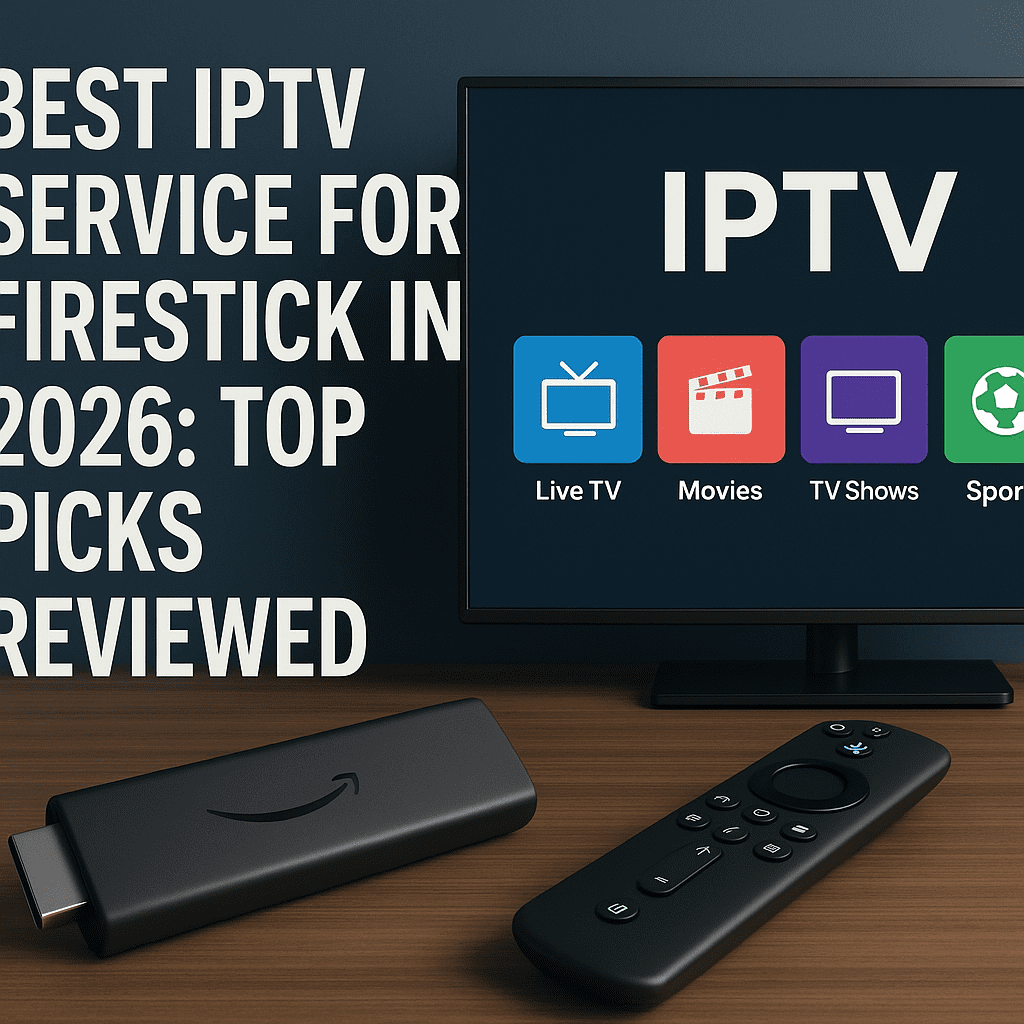 Illustration of Best IPTV Service for Firestick in 2026: Top Picks Reviewed